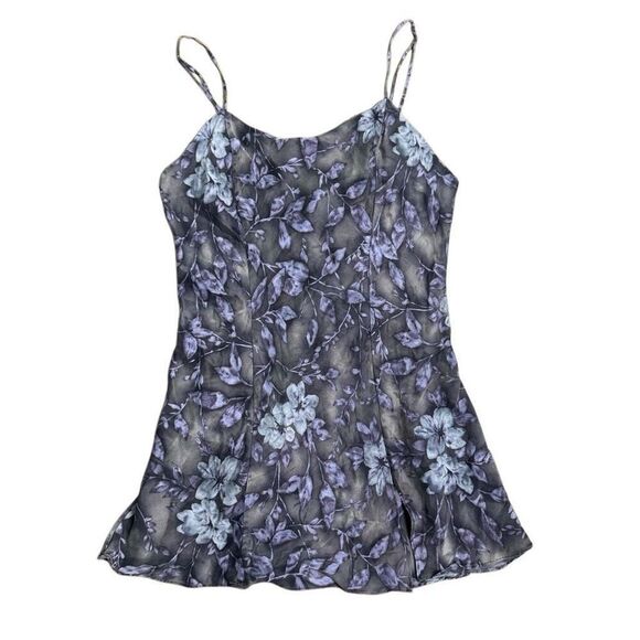 Victoria’s Secret Vintage Silk Slip Floral Women’s Size Medium - Picture 1 of 11